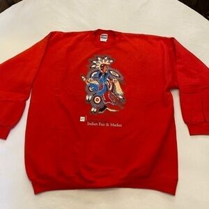 HANES Vintage 2001 Heard Museum Guild Indian Fair and Market, Size XXL